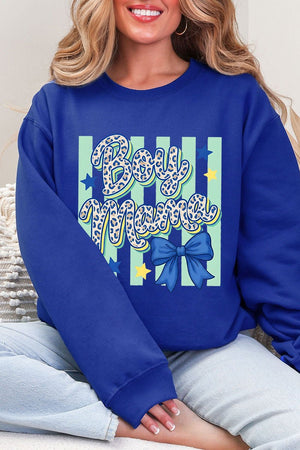 Wild Ones Boy Mama Ecosmart Crewneck Sweatshirt - Wholesale Accessory Market