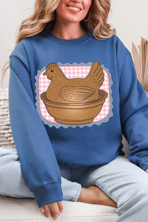 Hen & Home Ecosmart Crewneck Sweatshirt - Wholesale Accessory Market