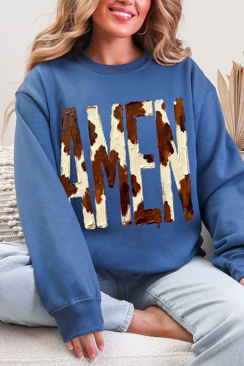 Painted Cow Amen Ecosmart Crewneck Sweatshirt - Wholesale Accessory Market
