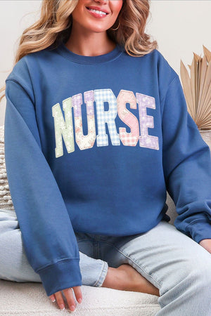 Soft Stitch Nurse Ecosmart Crewneck Sweatshirt - Wholesale Accessory Market
