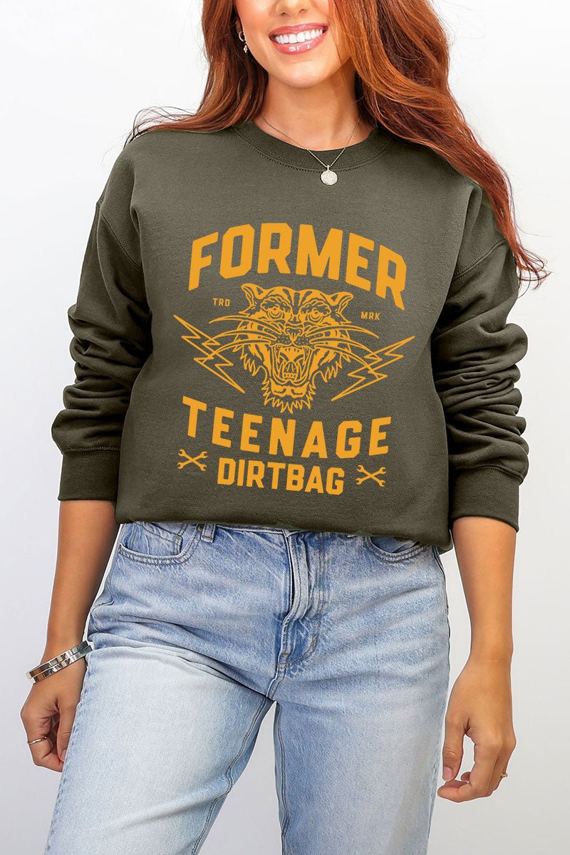 Former Teenage Dirtbag Ecosmart Crewneck Sweatshirt - Wholesale Accessory Market
