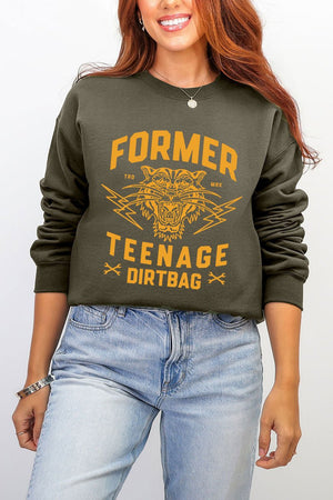Former Teenage Dirtbag Ecosmart Crewneck Sweatshirt - Wholesale Accessory Market