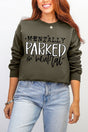Mentally Parked Ecosmart Crewneck Sweatshirt - Wholesale Accessory Market