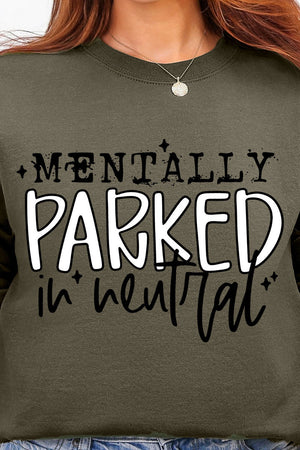 Mentally Parked Ecosmart Crewneck Sweatshirt - Wholesale Accessory Market