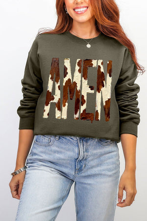 Painted Cow Amen Ecosmart Crewneck Sweatshirt - Wholesale Accessory Market