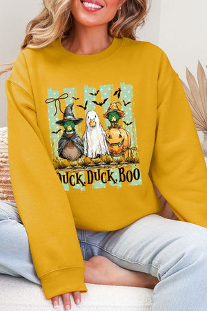 Duck, Duck, Boo Ecosmart Crewneck Sweatshirt - Wholesale Accessory Market