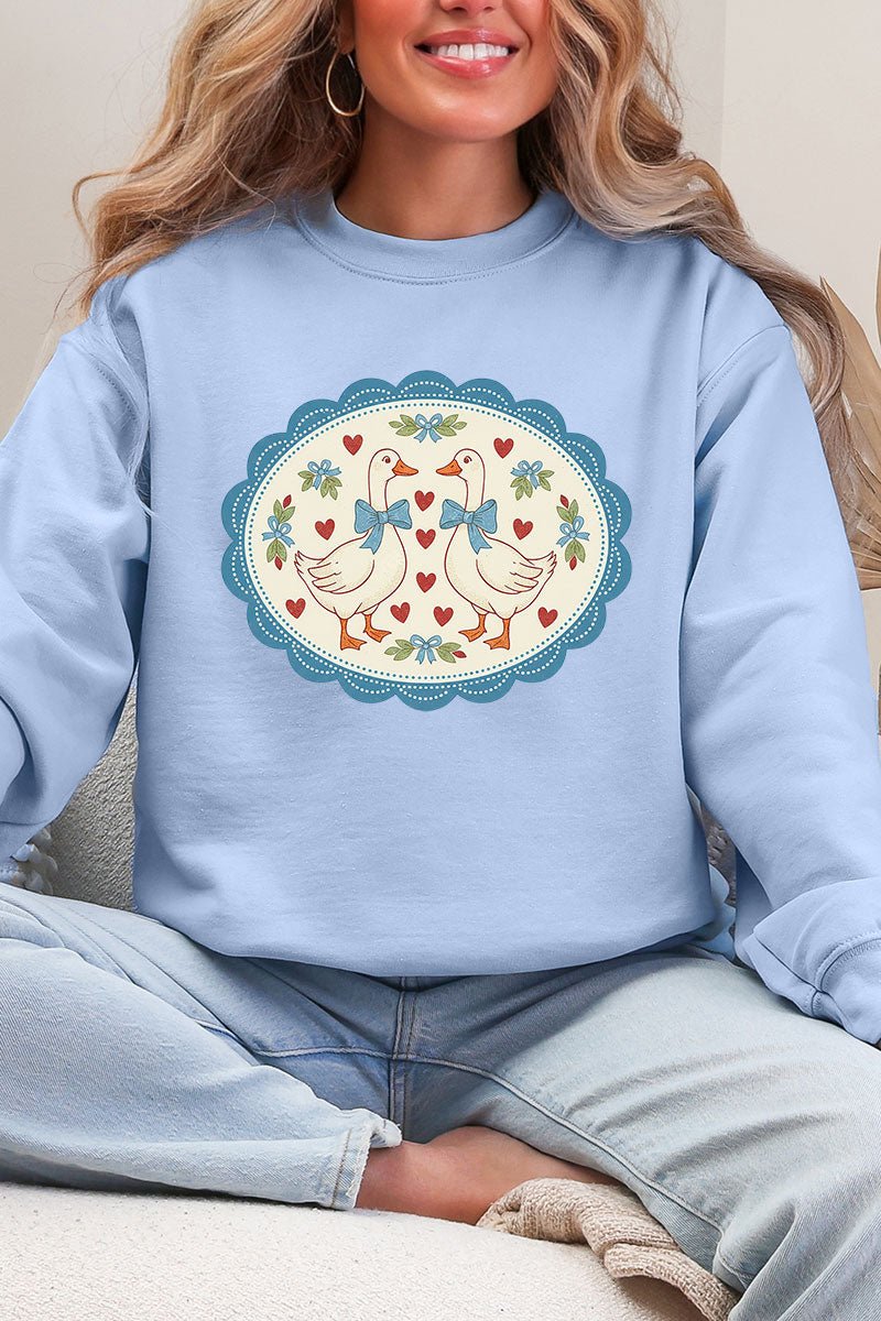 Goosey Little Love Ecosmart Crewneck Sweatshirt - Wholesale Accessory Market