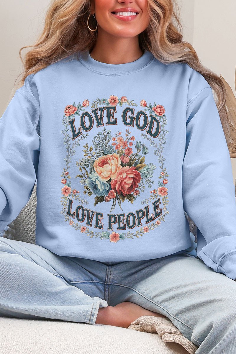 Old Garden Love God Ecosmart Crewneck Sweatshirt - Wholesale Accessory Market
