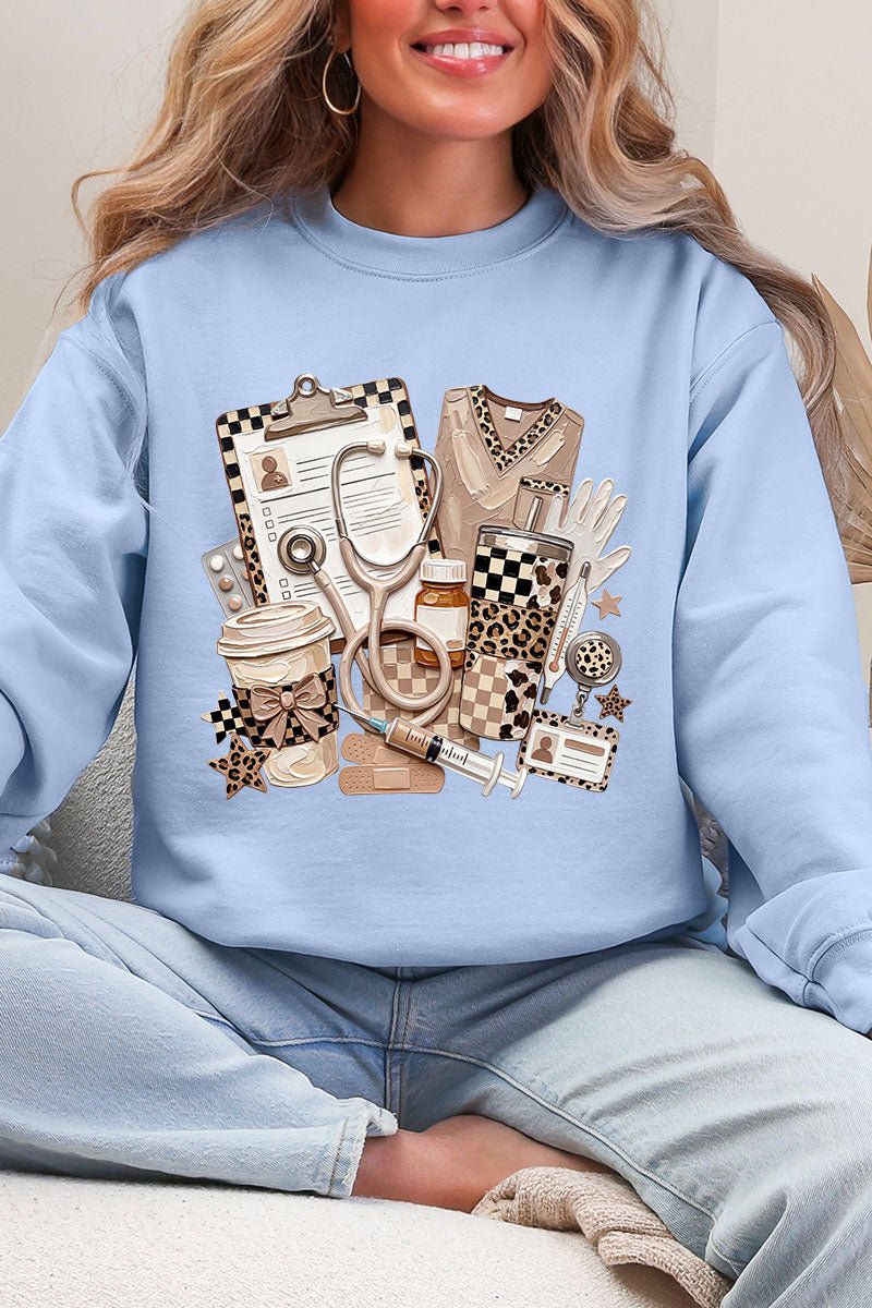 On Call In Style Ecosmart Crewneck Sweatshirt - Wholesale Accessory Market