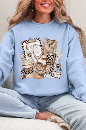 On Call In Style Ecosmart Crewneck Sweatshirt - Wholesale Accessory Market