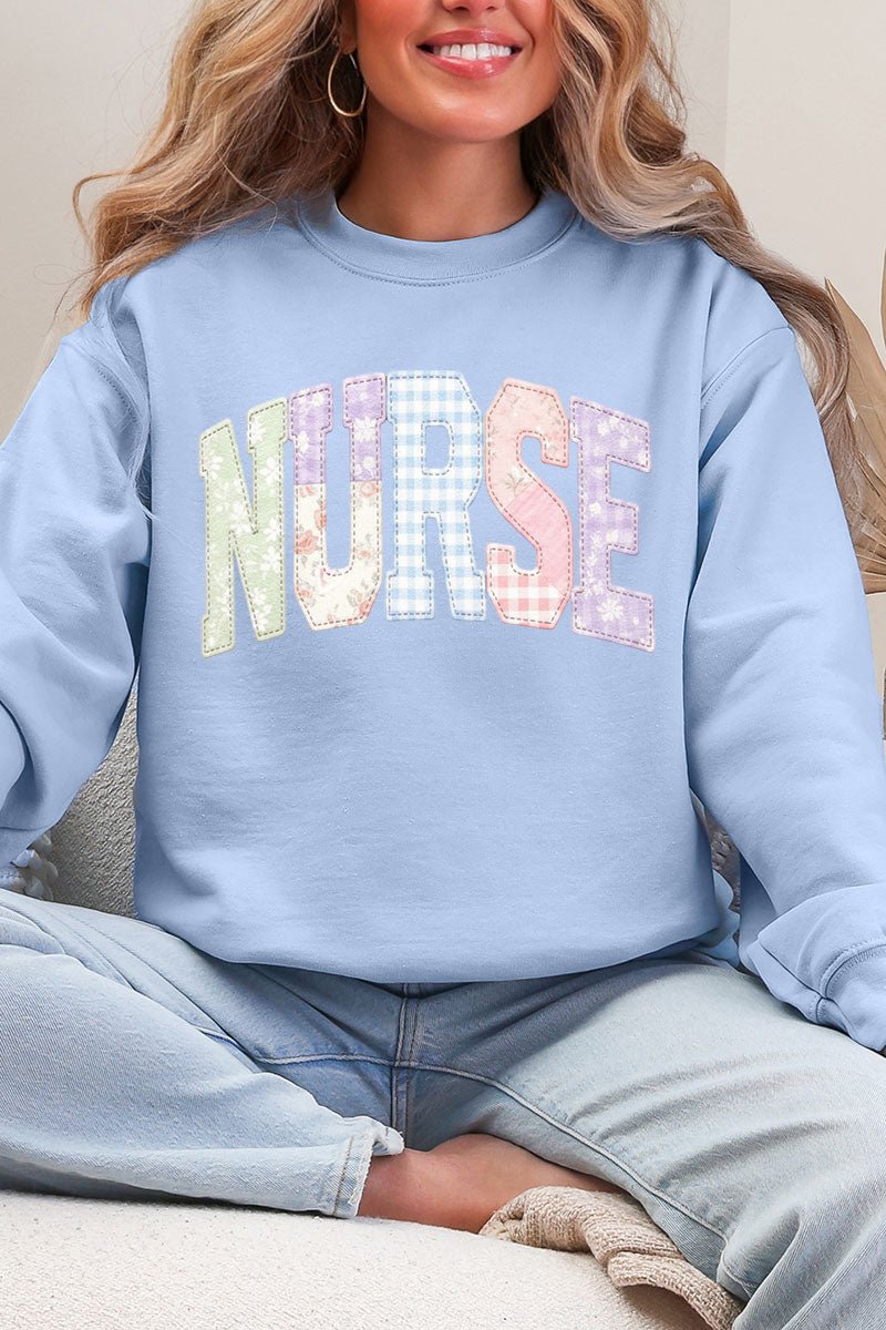 Soft Stitch Nurse Ecosmart Crewneck Sweatshirt - Wholesale Accessory Market