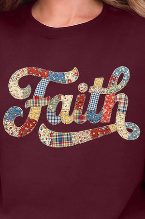 Faith Sewn Sweet Ecosmart Crewneck Sweatshirt - Wholesale Accessory Market