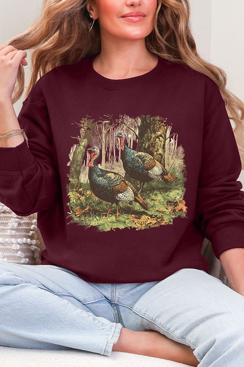 Turkey Trails Ecosmart Crewneck Sweatshirt - Wholesale Accessory Market