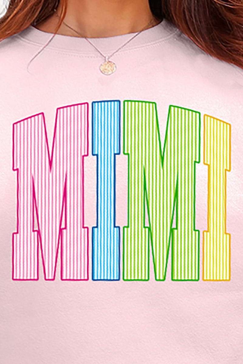Color Me Loved Mimi Ecosmart Crewneck Sweatshirt - Wholesale Accessory Market