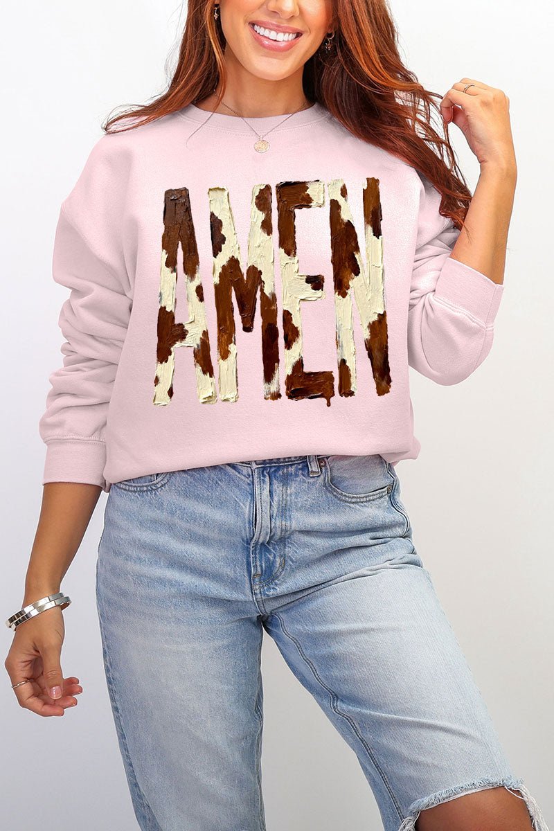 Painted Cow Amen Ecosmart Crewneck Sweatshirt - Wholesale Accessory Market