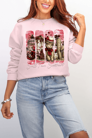 Small Town Sweetheart Ecosmart Crewneck Sweatshirt - Wholesale Accessory Market