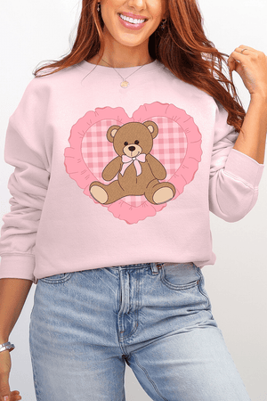 Tender Heart Ecosmart Crewneck Sweatshirt - Wholesale Accessory Market