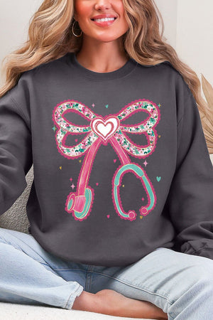 Blush Beats Ecosmart Crewneck Sweatshirt - Wholesale Accessory Market