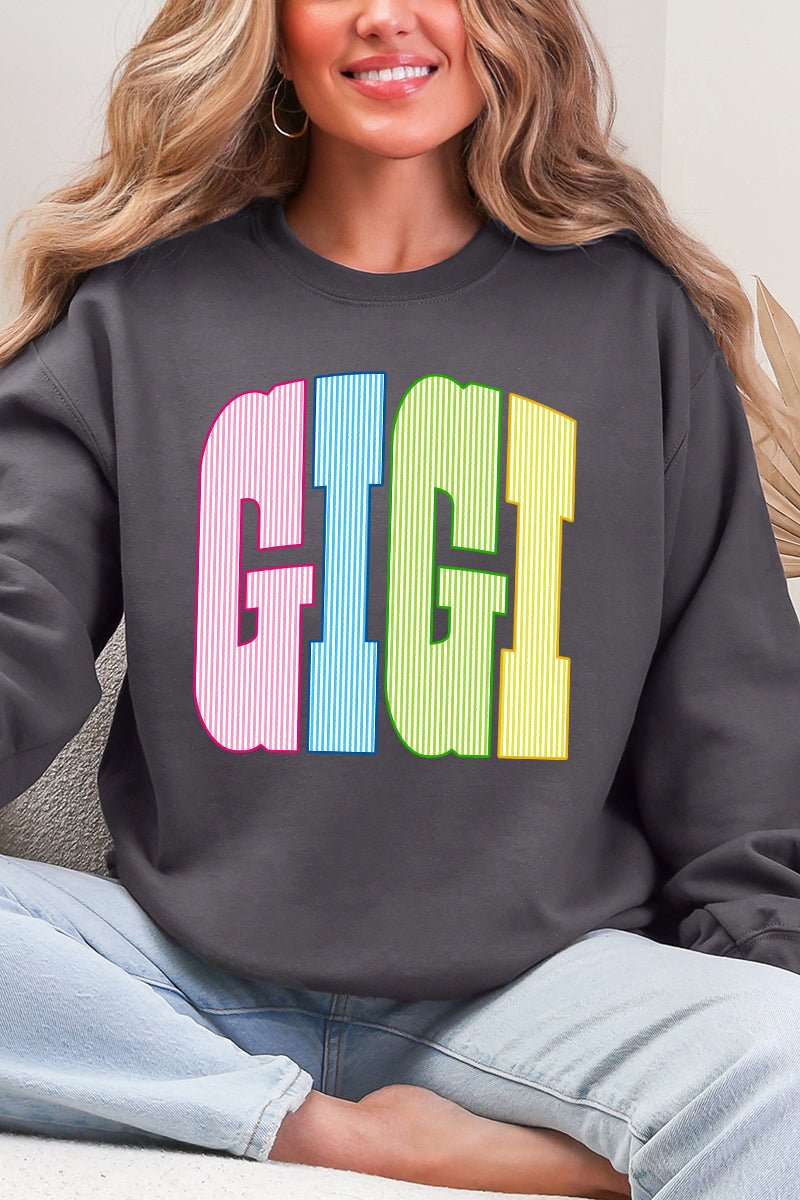 Color Me Loved Gigi Ecosmart Crewneck Sweatshirt - Wholesale Accessory Market