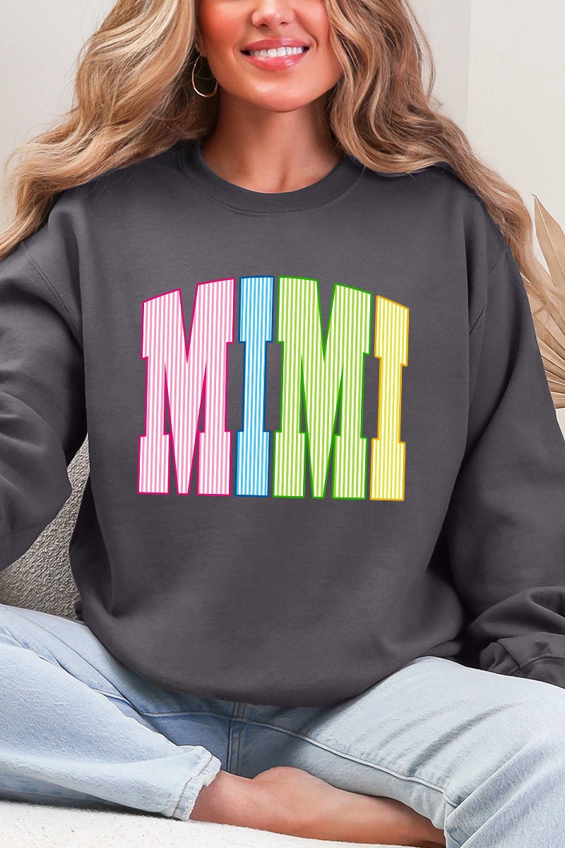 Color Me Loved Mimi Ecosmart Crewneck Sweatshirt - Wholesale Accessory Market