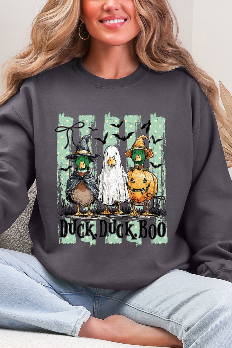 Duck, Duck, Boo Ecosmart Crewneck Sweatshirt - Wholesale Accessory Market