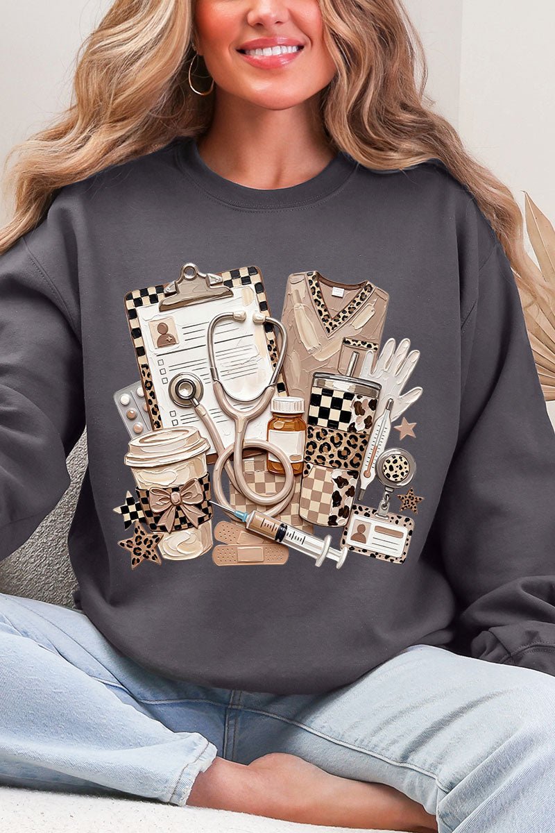On Call In Style Ecosmart Crewneck Sweatshirt - Wholesale Accessory Market