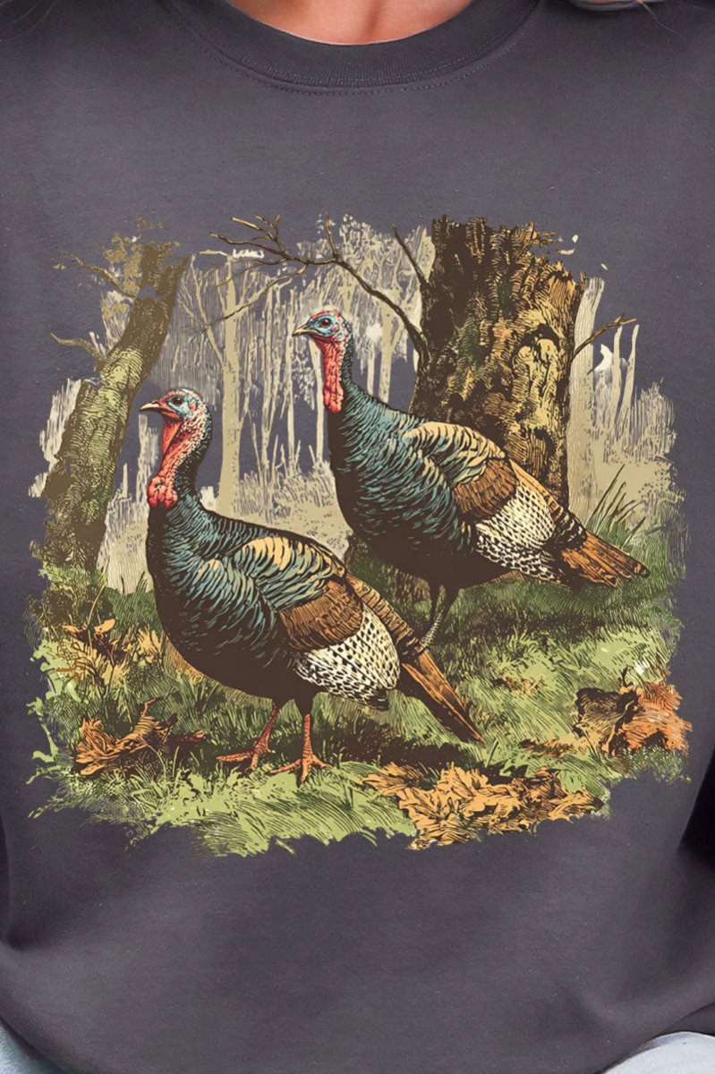 Turkey Trails Ecosmart Crewneck Sweatshirt - Wholesale Accessory Market