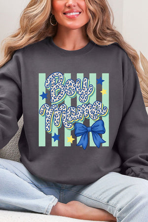 Wild Ones Boy Mama Ecosmart Crewneck Sweatshirt - Wholesale Accessory Market