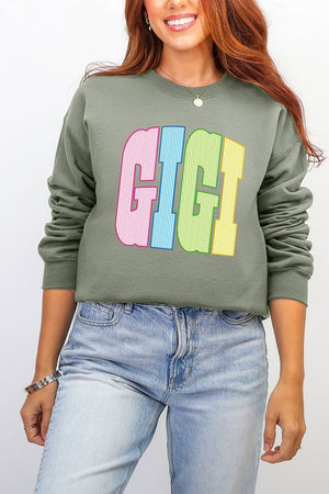 Color Me Loved Gigi Ecosmart Crewneck Sweatshirt - Wholesale Accessory Market