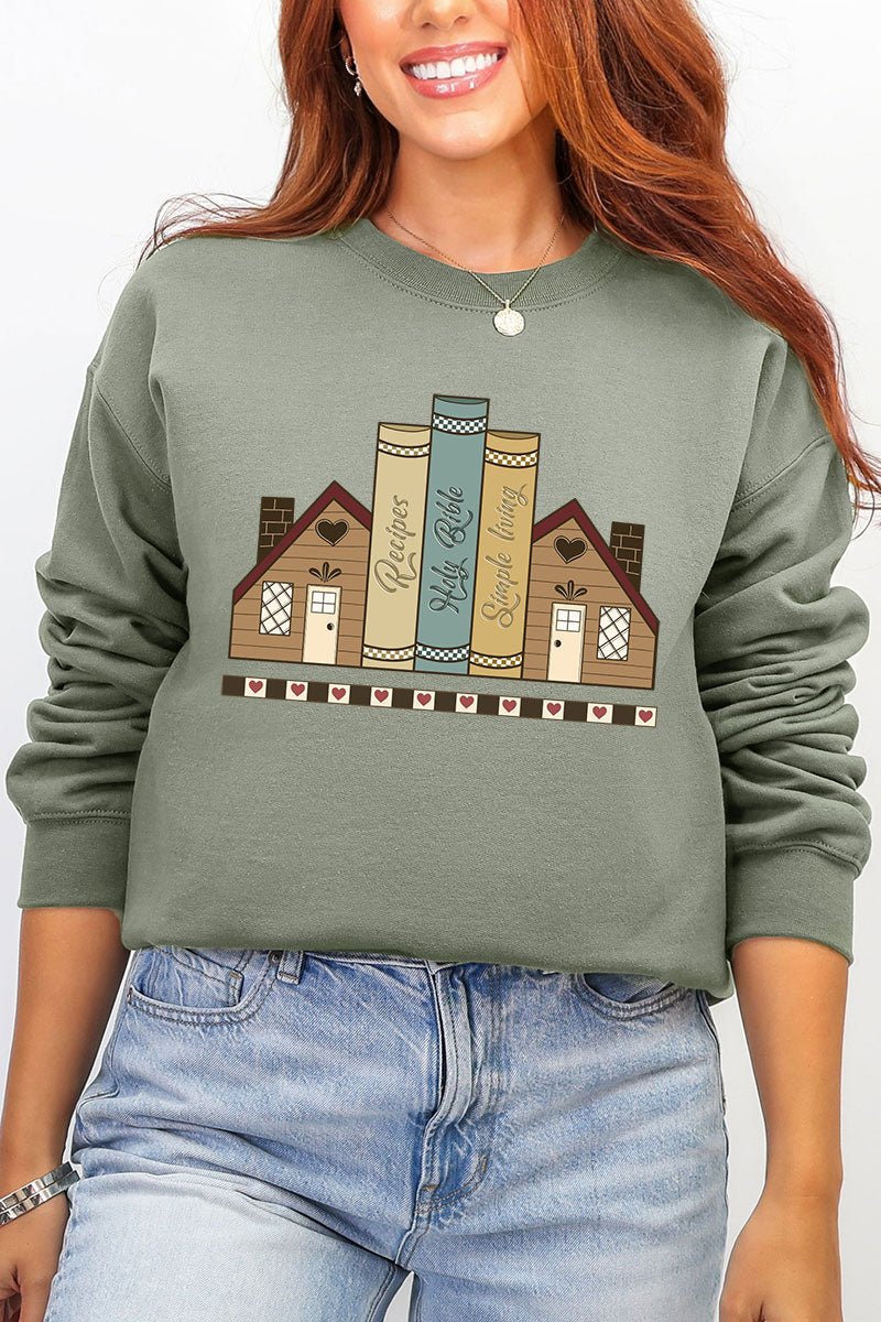 Grandma's House Ecosmart Crewneck Sweatshirt - Wholesale Accessory Market
