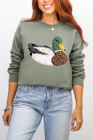 Mallard Marsh Ecosmart Crewneck Sweatshirt - Wholesale Accessory Market