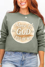 More Of God Less Of Me Ecosmart Crewneck Sweatshirt - Wholesale Accessory Market