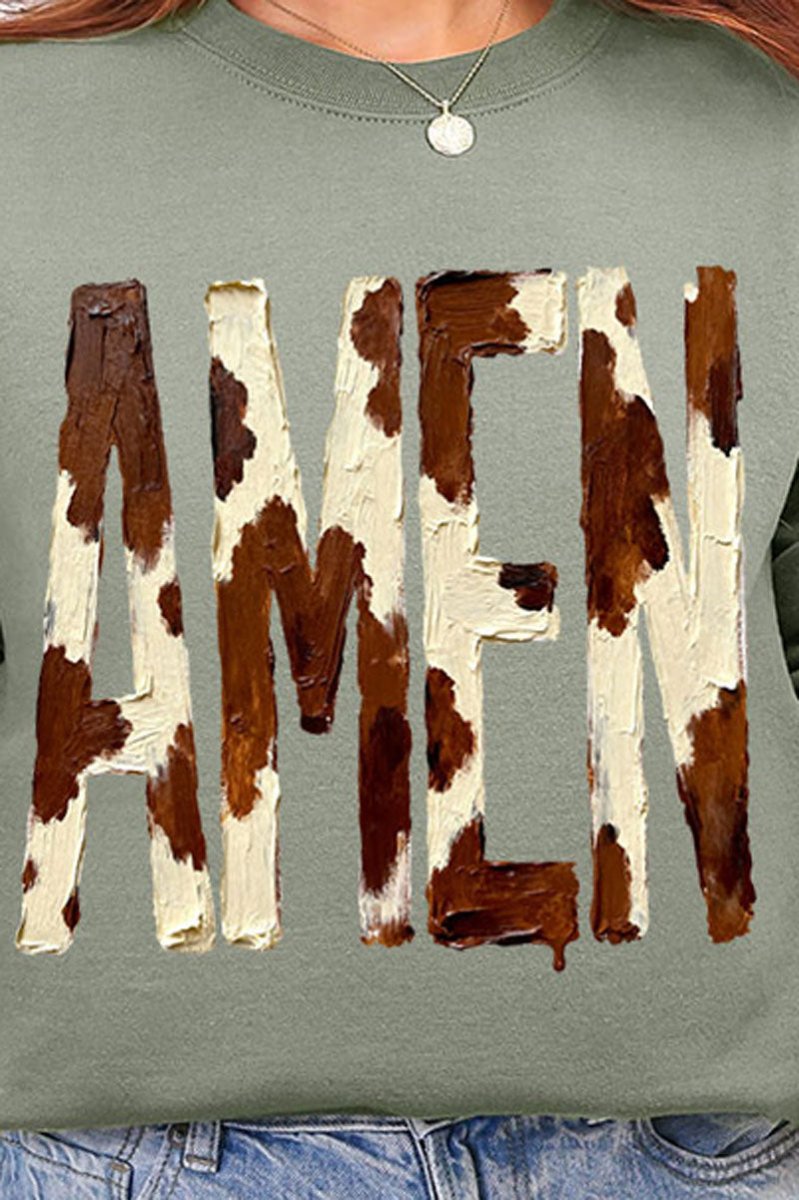 Painted Cow Amen Ecosmart Crewneck Sweatshirt - Wholesale Accessory Market