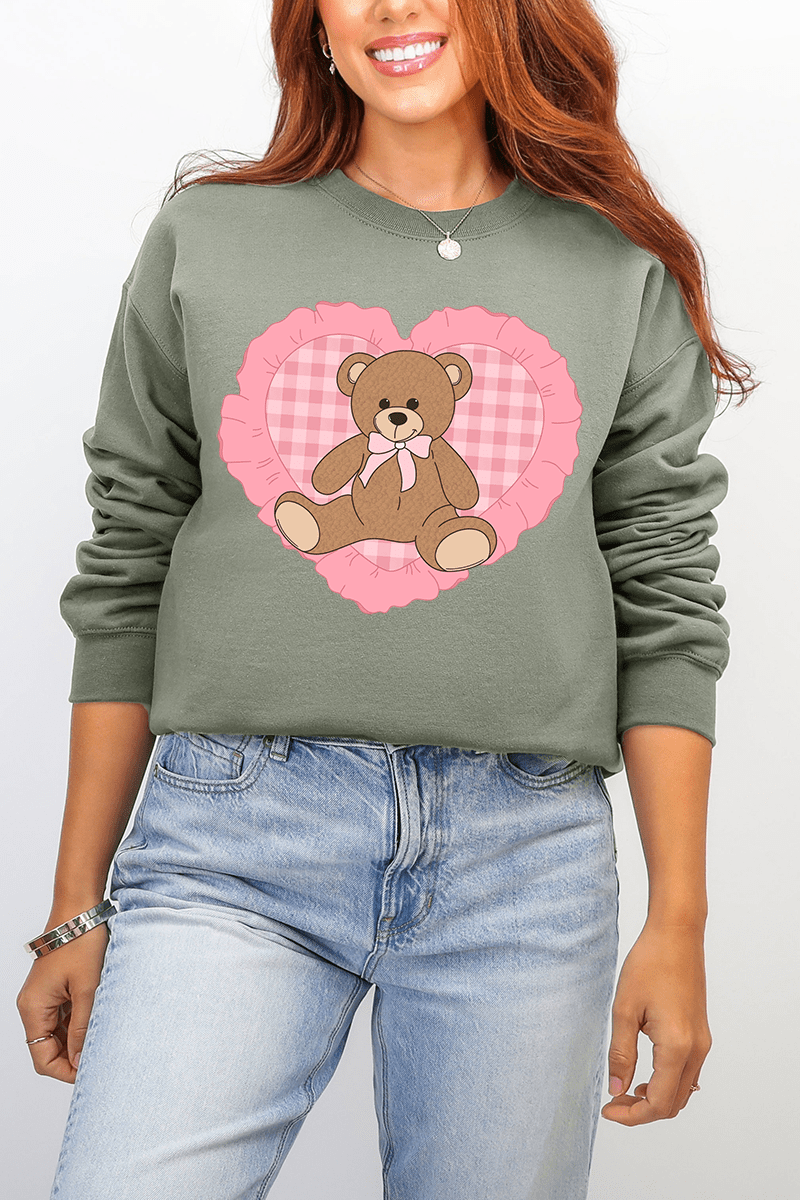 Tender Heart Ecosmart Crewneck Sweatshirt - Wholesale Accessory Market