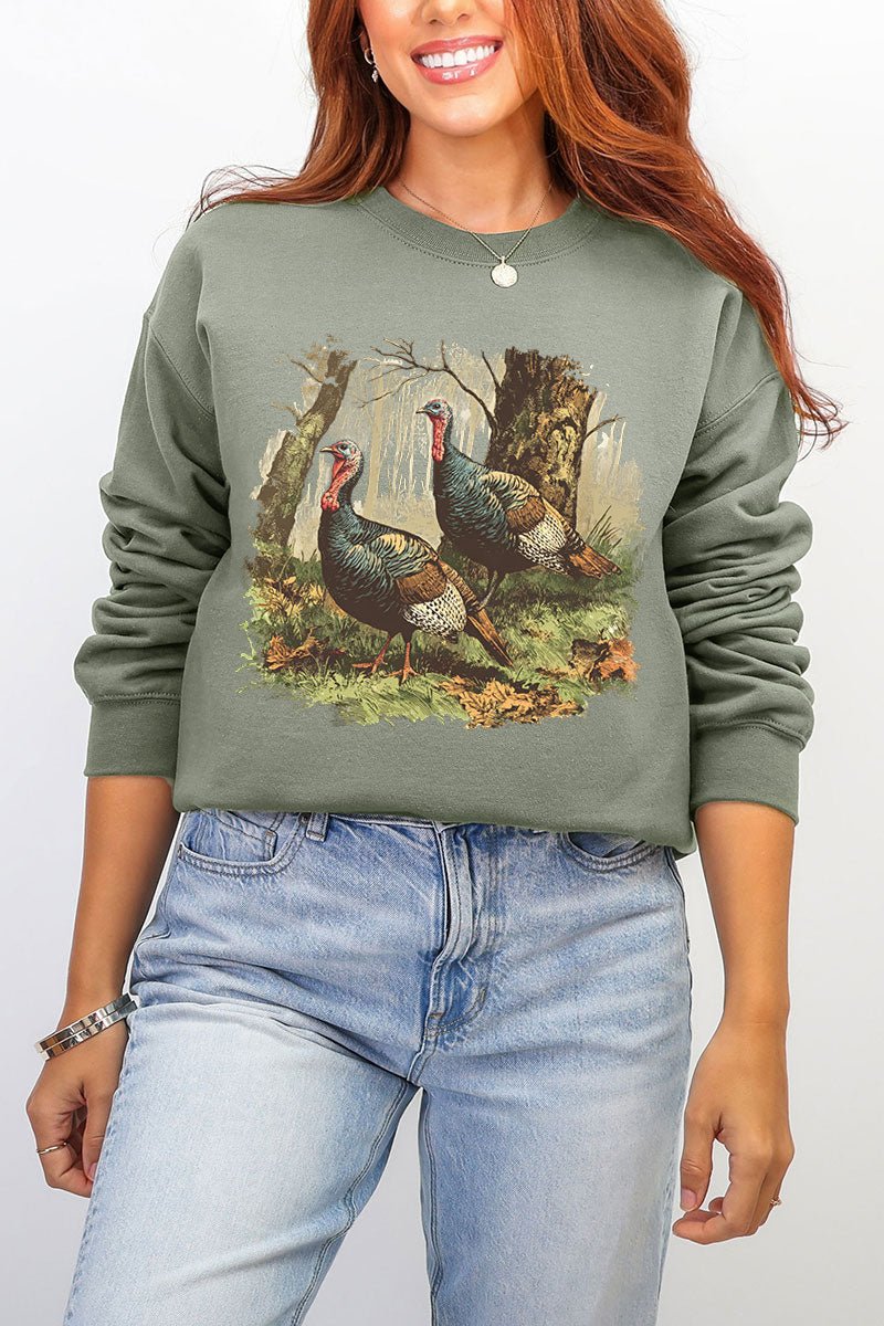 Turkey Trails Ecosmart Crewneck Sweatshirt - Wholesale Accessory Market