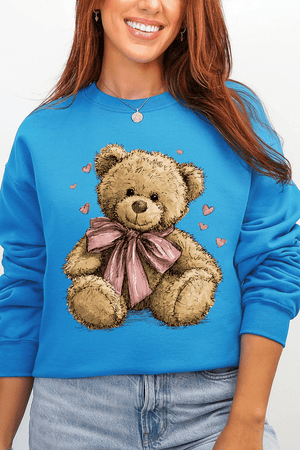 Be Mine Bear Ecosmart Crewneck Sweatshirt - Wholesale Accessory Market