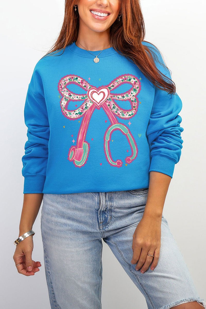 Blush Beats Ecosmart Crewneck Sweatshirt - Wholesale Accessory Market