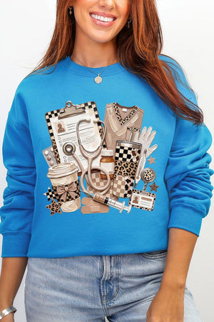 On Call In Style Ecosmart Crewneck Sweatshirt - Wholesale Accessory Market