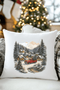 Snowfall On Main Street Coquette Decorative Pillow Cover - Wholesale Accessory Market