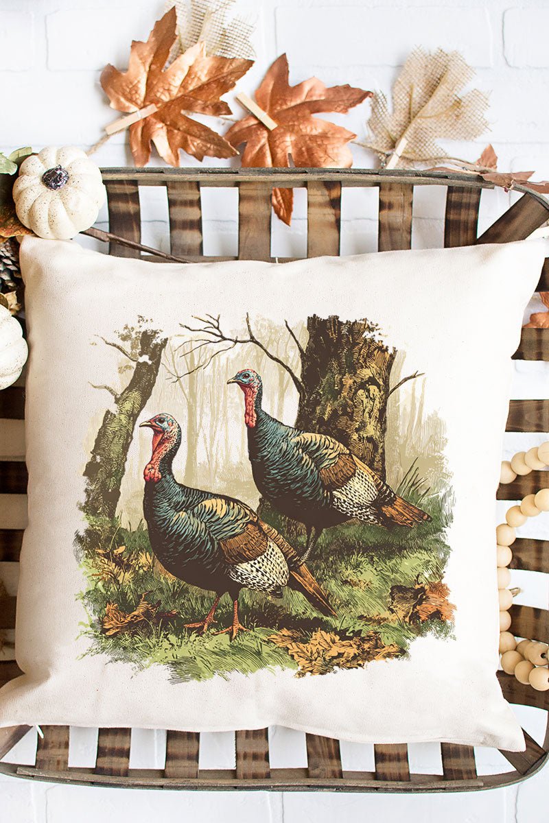 Turkey Trails Decorative Pillow Cover - Wholesale Accessory Market