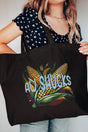 Aw Shucks Canvas Jumbo Tote - Wholesale Accessory Market
