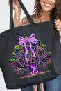 Bayou Bead Tree Canvas Jumbo Tote - Wholesale Accessory Market