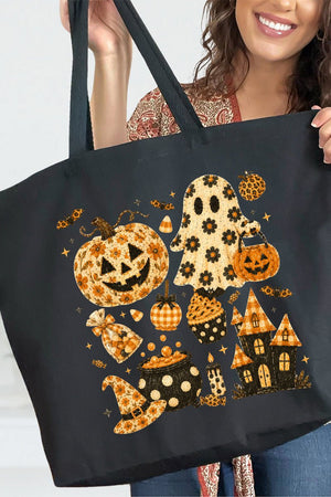 Boo & Bloom Canvas Jumbo Tote - Wholesale Accessory Market