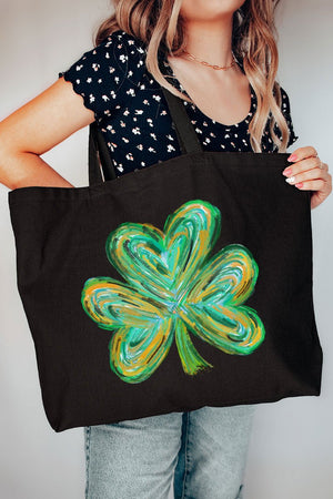 Brushed Clover Canvas Jumbo Tote - Wholesale Accessory Market