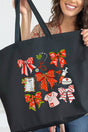 Christmas Nurse Canvas Jumbo Tote - Wholesale Accessory Market