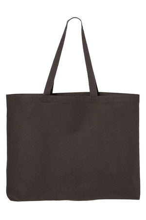 Faux Yarn Coquette Game Day Canvas Jumbo Tote - Wholesale Accessory Market