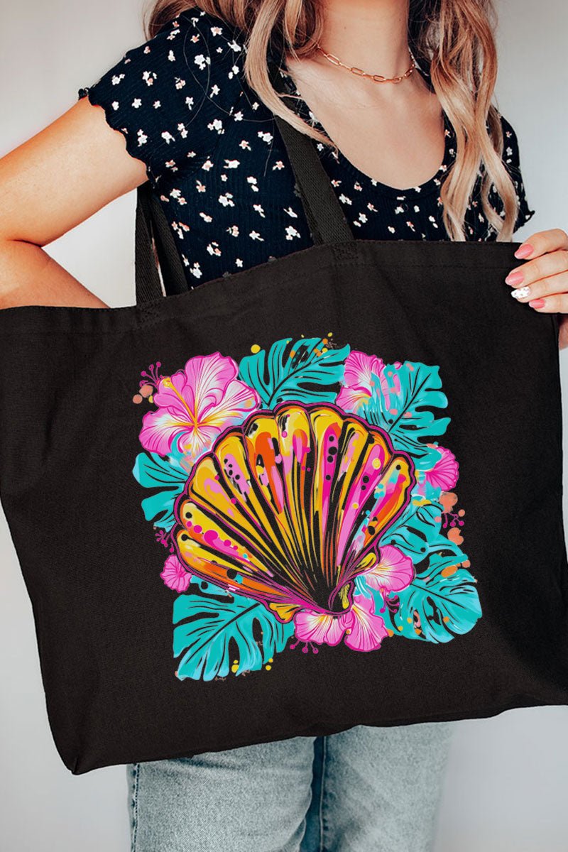 Feelin' Breezy Canvas Jumbo Tote - Wholesale Accessory Market