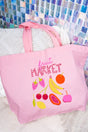 Fruit Market Canvas Jumbo Tote - Wholesale Accessory Market