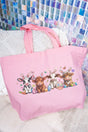 Highland Egg Hunt Canvas Jumbo Tote - Wholesale Accessory Market