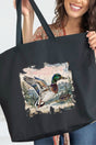 Mallard Mountains Canvas Jumbo Tote - Wholesale Accessory Market